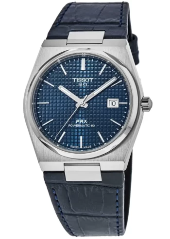 Tissot PRX Powermatic 80 40mm Blue Leather T137.407.16.041.00